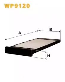 Фильтр, воздух во внутренном пространстве WIX FILTERS купить