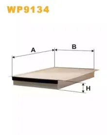 Фильтр, воздух во внутренном пространстве WIX FILTERS купить