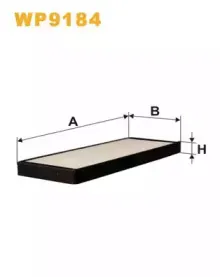 9184   (1158-2x) WIX FILTERS купить