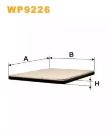 Фильтр, воздух во внутренном пространстве WIX FILTERS купить