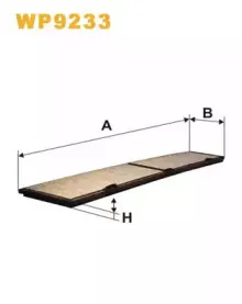 9233   (1169A) WIX FILTERS купить