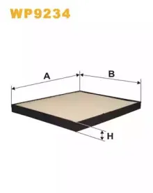 Фильтр, воздух во внутренном пространстве WIX FILTERS купить