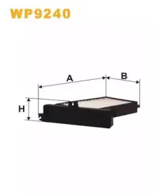 Фильтр, воздух во внутренном пространстве WIX FILTERS купить