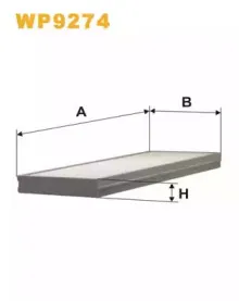 Фильтр, воздух во внутренном пространстве WIX FILTERS купить