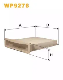 Фільтр салону WIX FILTERS купить