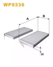 Фильтр салона WIX FILTERS купить