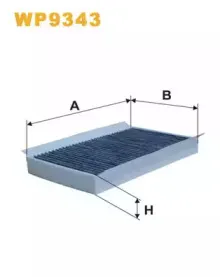 9343   (1296A) WIX FILTERS купить