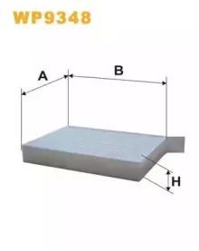 Фільтр салону WIX FILTERS купить