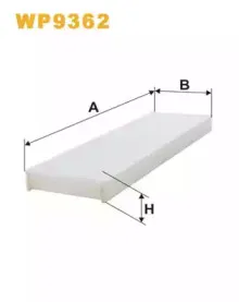 Фільтр салону WIX FILTERS купить