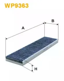 9363   (1239A) WIX FILTERS купить