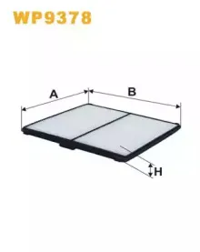 Фильтр, воздух во внутренном пространстве WIX FILTERS купить