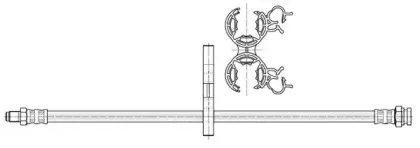Тормозной шланг CEF купить