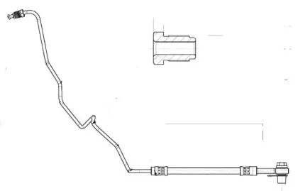 Тормозной шланг CEF купить