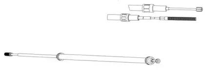 Трос, стояночная тормозная система CEF купить