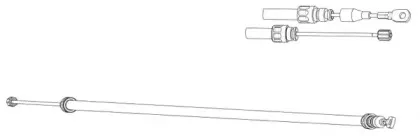Трос, стояночная тормозная система CEF купить