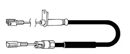 Трос, стояночная тормозная система CEF купить