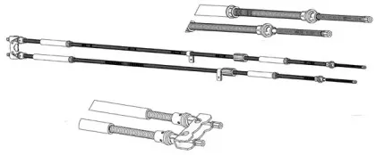 Трос, стояночная тормозная система CEF купить