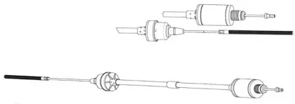 Трос, управление сцеплением CEF купить