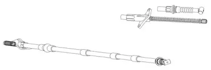 Трос, стояночная тормозная система CEF купить