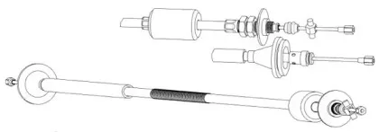 Трос, управление сцеплением CEF купить
