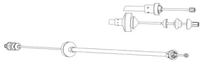 Трос, управление сцеплением CEF купить