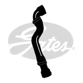 Патрубок системи охолодження гумовий з фітингами GATES купить