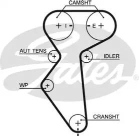 5419XS (8597-15419)  Ремінь ГРМ GATES XS GATES купить