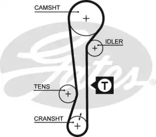 5479XS (8597-15479)  Ремінь ГРМ GATES XS GATES купить