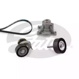 Водяной насос + комплект ручейковых ремней GATES купить