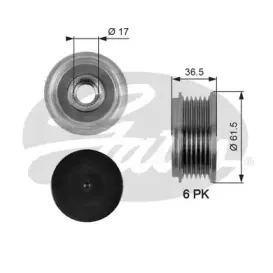 Механизм свободного хода генератора GATES купить