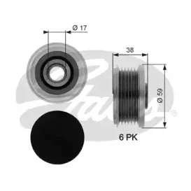 Механизм свободного хода генератора GATES купить