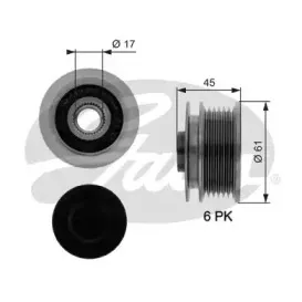 Механизм свободного хода генератора GATES купить