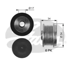 Механизм свободного хода генератора GATES купить