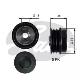 Механизм свободного хода генератора GATES купить