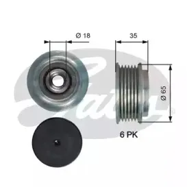 Механизм свободного хода генератора GATES купить