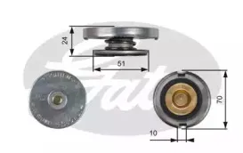 Крышка, радиатор GATES купить