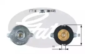 Крышка, радиатор GATES купить