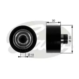 Паразитный / ведущий ролик, поликлиновой ремень GATES купить