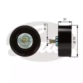 Ролик модуля натягувача ременя GATES купить