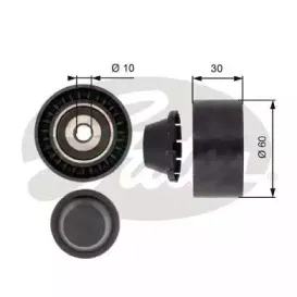 T36380 (7803-21480)  Обвідний ролик GATES DRIVEALIGN MV IDLER GATES купить