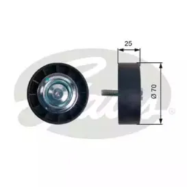 Паразитный / ведущий ролик, поликлиновой ремень GATES купить