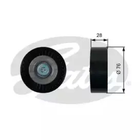 Паразитный / ведущий ролик, поликлиновой ремень GATES купить