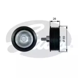 T36456 (7803-21556)  Обвідний ролик GATES DRIVEALIGN MV IDLER GATES купить