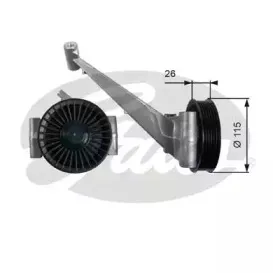 Паразитный / ведущий ролик, поликлиновой ремень GATES купить