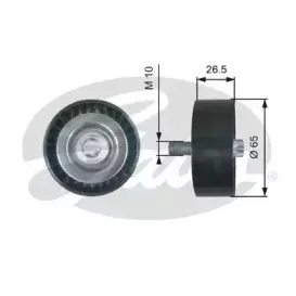 Паразитный / ведущий ролик, поликлиновой ремень GATES купить