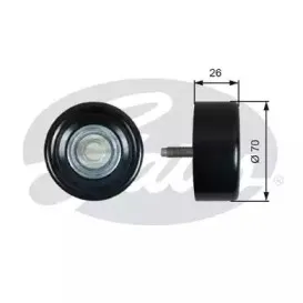 Паразитный / ведущий ролик, поликлиновой ремень GATES купить