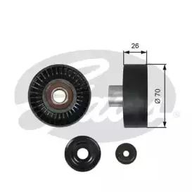 Паразитный / ведущий ролик, поликлиновой ремень GATES купить