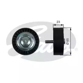 Паразитный / ведущий ролик, поликлиновой ремень GATES купить