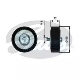 Паразитный / ведущий ролик, поликлиновой ремень GATES купить