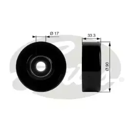 Паразитный / ведущий ролик, поликлиновой ремень GATES купить